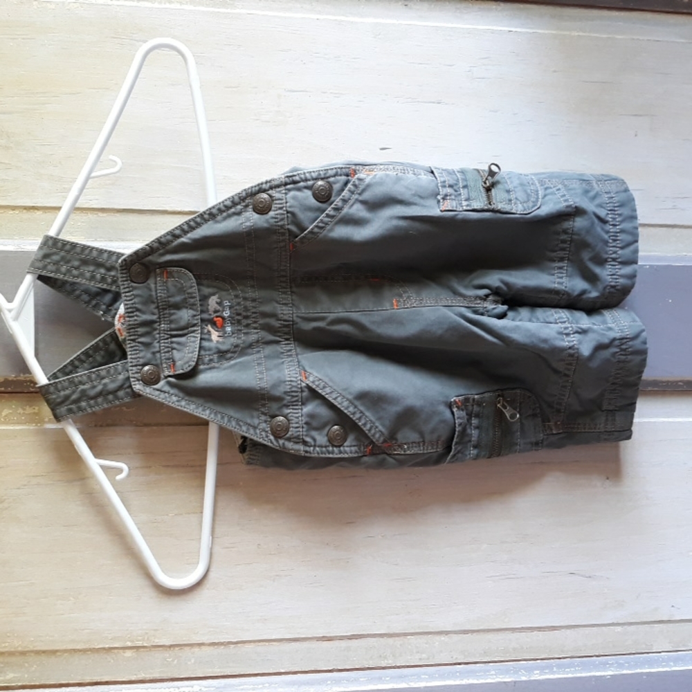 Baby Gap Green Overalls